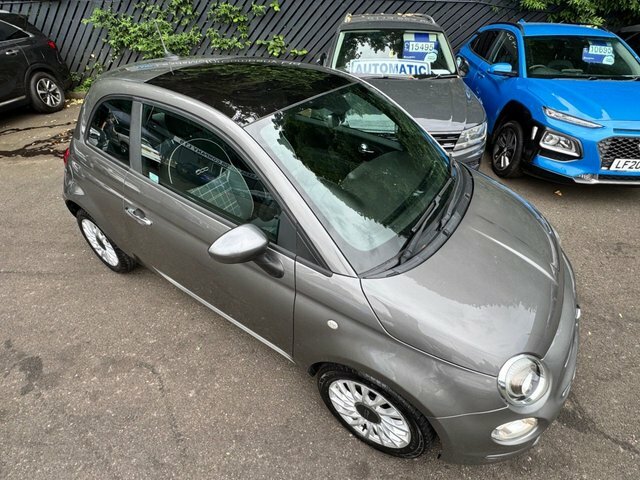 Fiat 500 Hatchback Grey #3