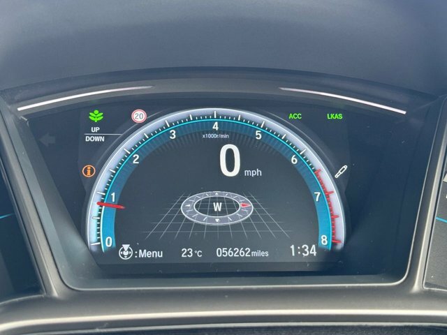 Honda Civic 1.8 I-vtec Sport Tourer Euro 6 Navi White #34