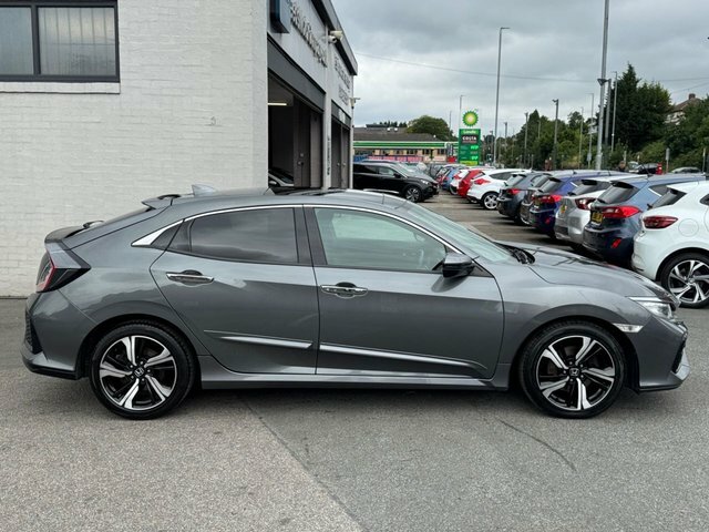 Honda Civic Hatchback Grey #3