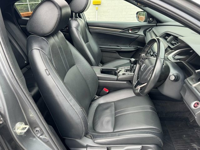 Honda Civic 1.8 I-vtec Sport Tourer Euro 6 Navi White #30