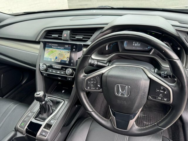 Honda Civic 1.8 I-vtec Sport Tourer Euro 6 Navi White #33