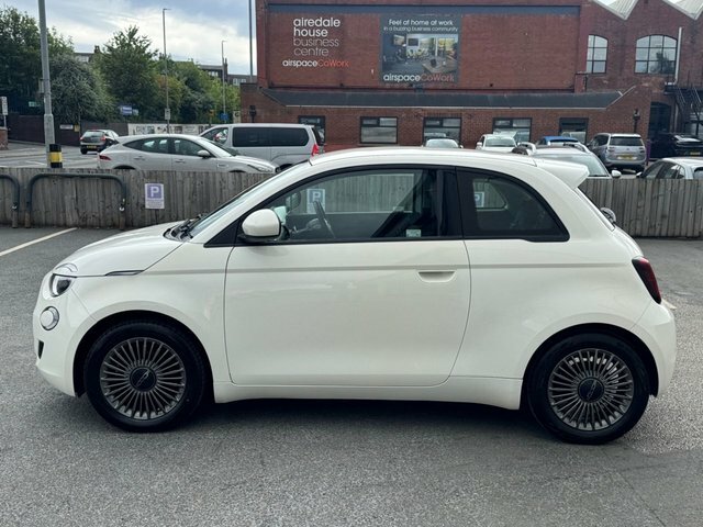 Fiat 500E Hatchback White #6