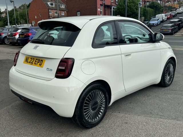 Fiat 500E Hatchback White #3