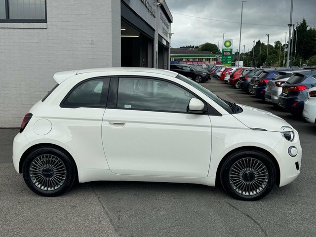 Fiat 500E Hatchback White #2