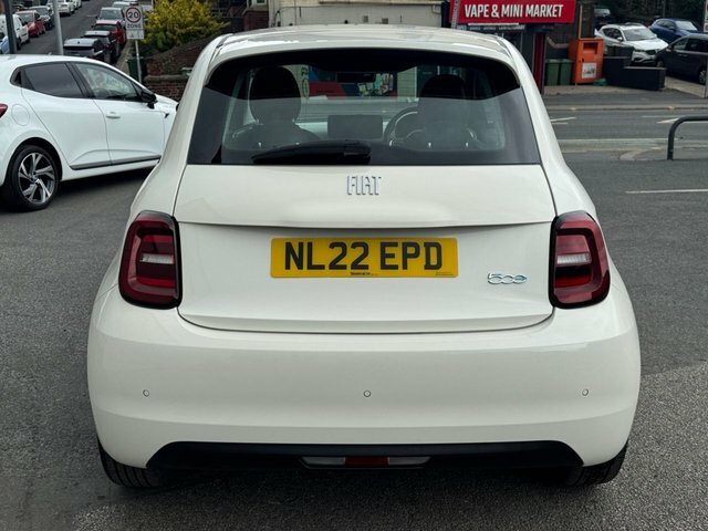 Fiat 500E Hatchback White #4
