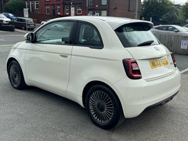 Fiat 500E Hatchback White #5