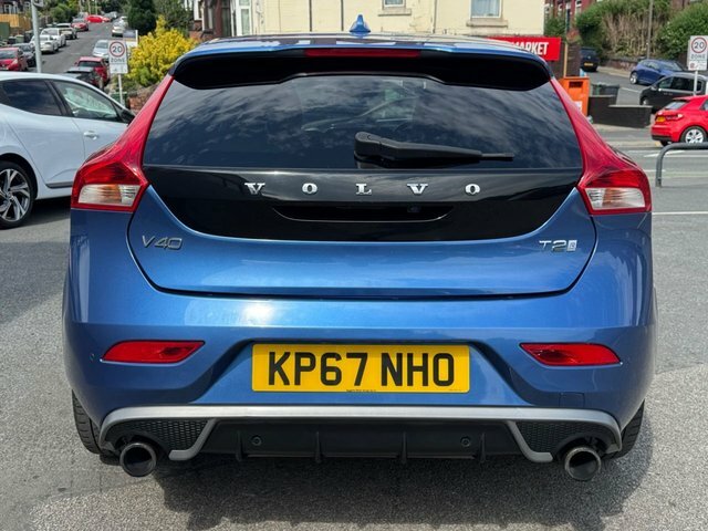 Volvo V40 Hatchback Blue #5