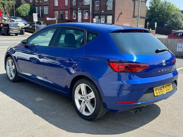 Seat Leon Hatchback Blue #5