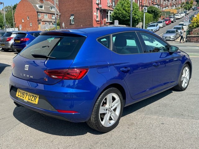 Seat Leon Hatchback Blue #3