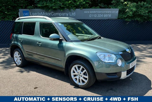 Skoda Yeti Suv Green