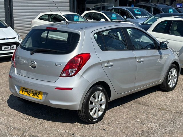 Hyundai I20 1.2 Active Spec-silver-30 Tax-fsh-perfect 1St Car Silver #15