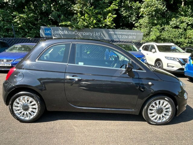Fiat 500 Hatchback Black #2