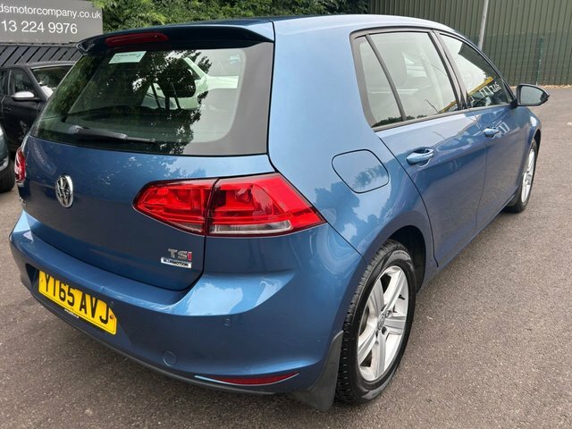 Volkswagen Golf Hatchback Blue #3
