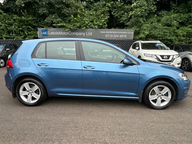 Volkswagen Golf Hatchback Blue #2