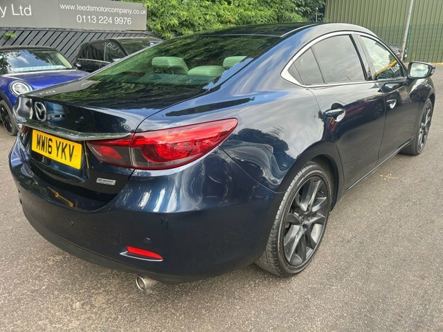 Mazda 6 Saloon Blue #3