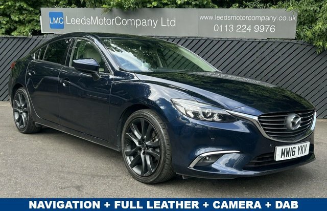 Mazda 6 Saloon Blue