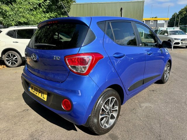 Hyundai I10 Hatchback Blue #5
