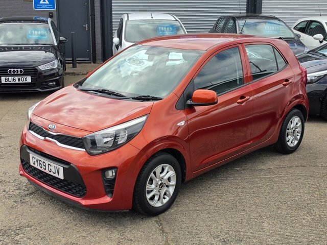 Kia Picanto Hatchback Orange #5