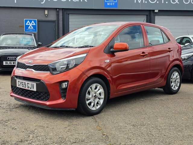 Kia Picanto Hatchback Orange #4
