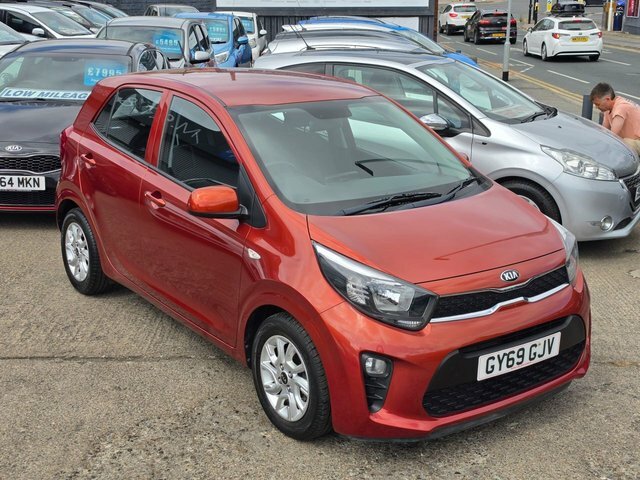 Kia Picanto Hatchback Orange #2