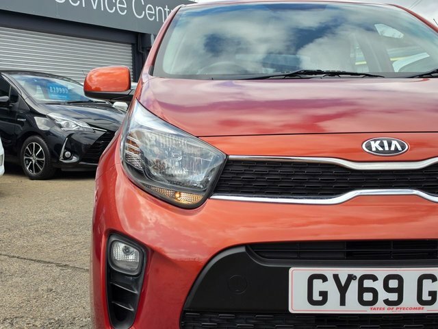 Kia Picanto Hatchback Orange #6
