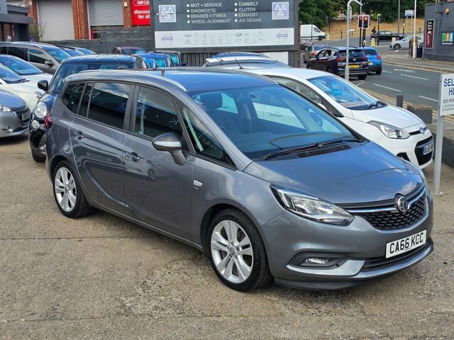 Vauxhall Zafira Tourer Mpv Grey #2