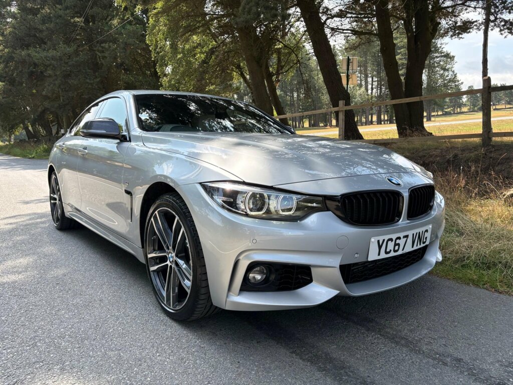 BMW 4 Series Gran Coupe 3.0 435D M Sport Xdrive Euro 6 Ss YC67VNG Silver