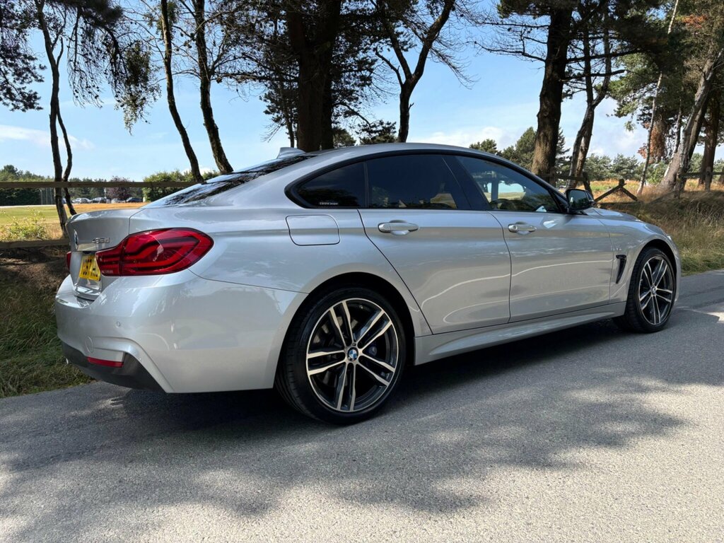 BMW 4 Series Gran Coupe 3.0 435D M Sport Xdrive Euro 6 Ss YC67VNG Silver #6