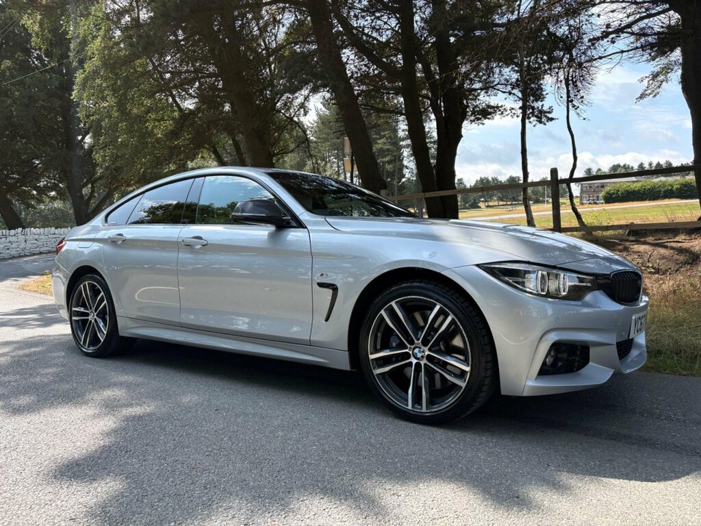 BMW 4 Series Gran Coupe 3.0 435D M Sport Xdrive Euro 6 Ss YC67VNG Silver #2