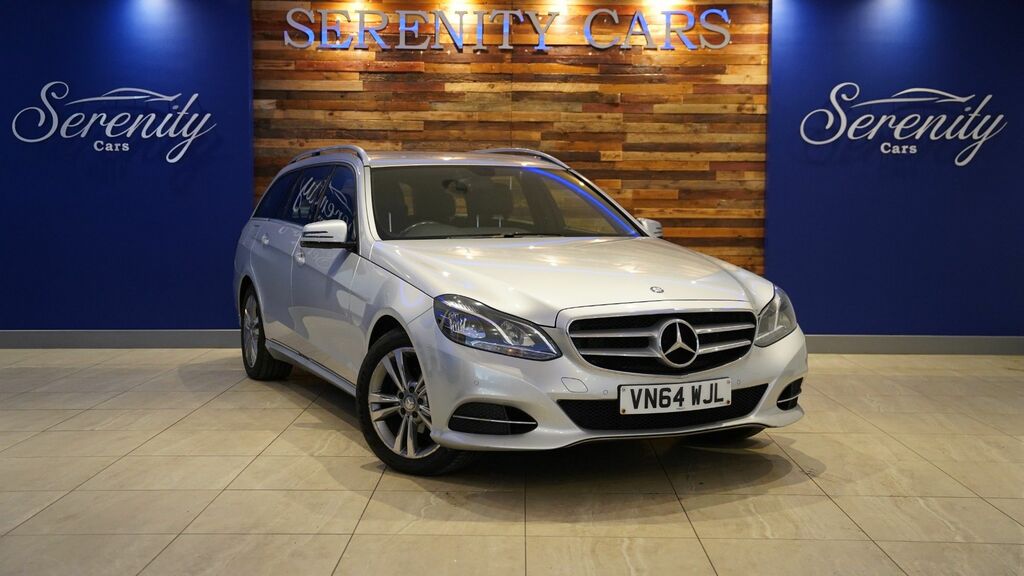 Mercedes-Benz E Class 2014 2.1 E220 Bluetec Se Estate G-troni Silver