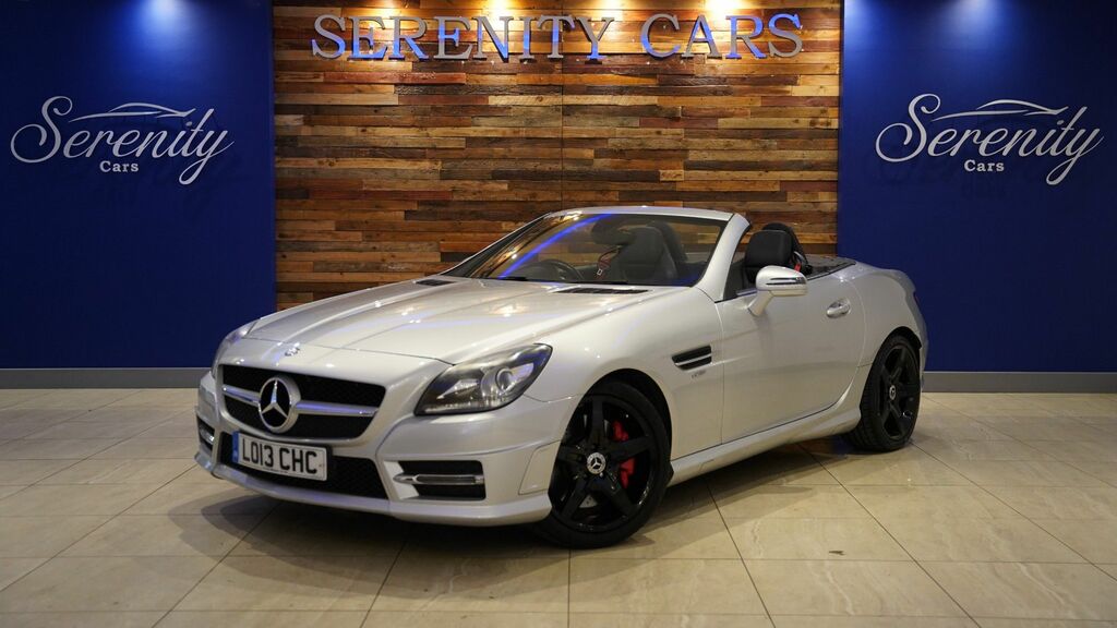 Mercedes-Benz SLK 2013 1.8 Slk200 Amg Sport Convertible M Silver #3