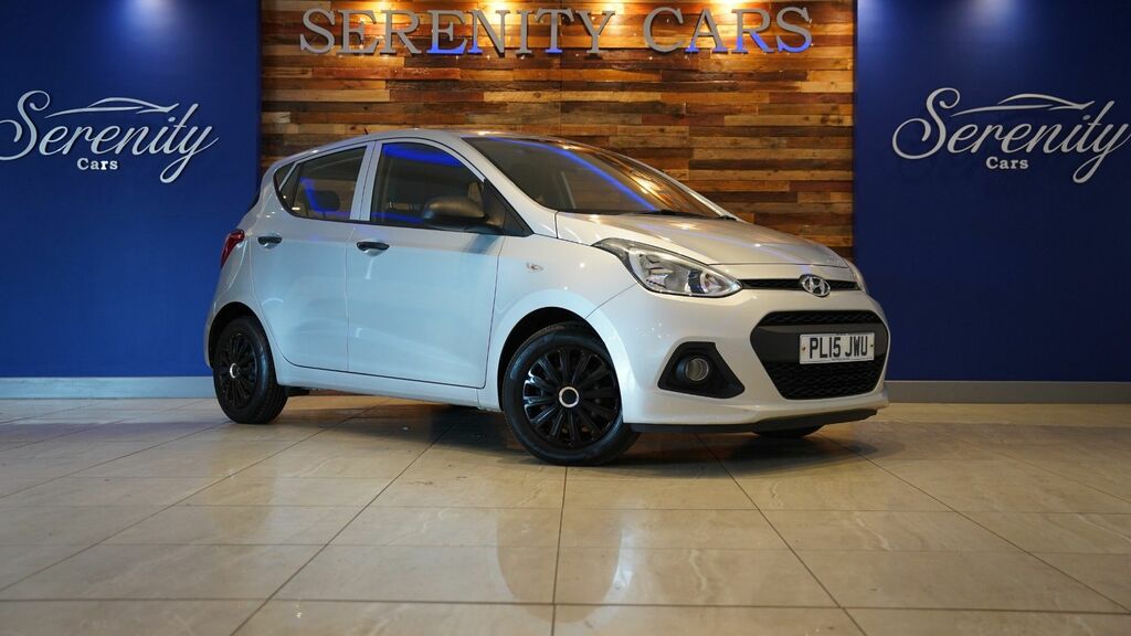 Hyundai I10 2015 1.0 S Air Hatchback Euro 5 PL15JWU Silver #3