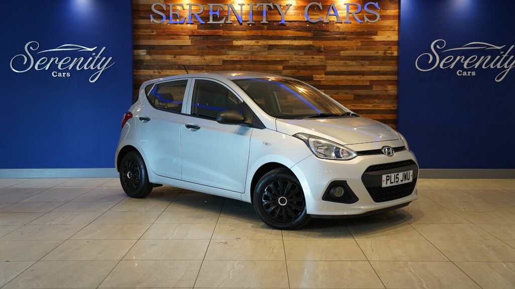 Hyundai I10 2015 1.0 S Air Hatchback Euro 5 PL15JWU Silver