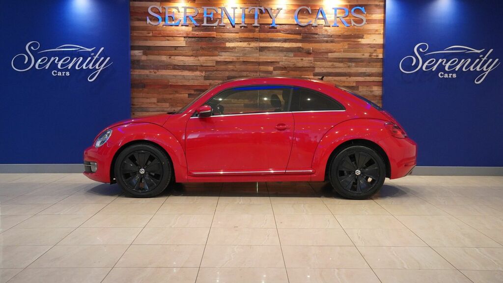 Volkswagen Beetle 2014 1.6 Tdi Bluemotion Tech Design Hatchback Red #5