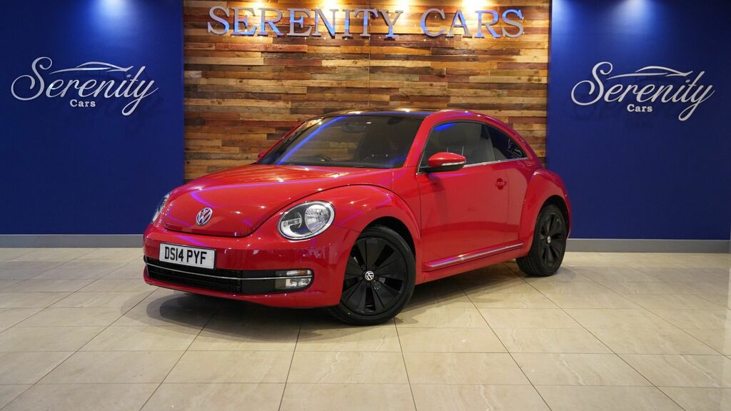 Volkswagen Beetle 2014 1.6 Tdi Bluemotion Tech Design Hatchback Red #3