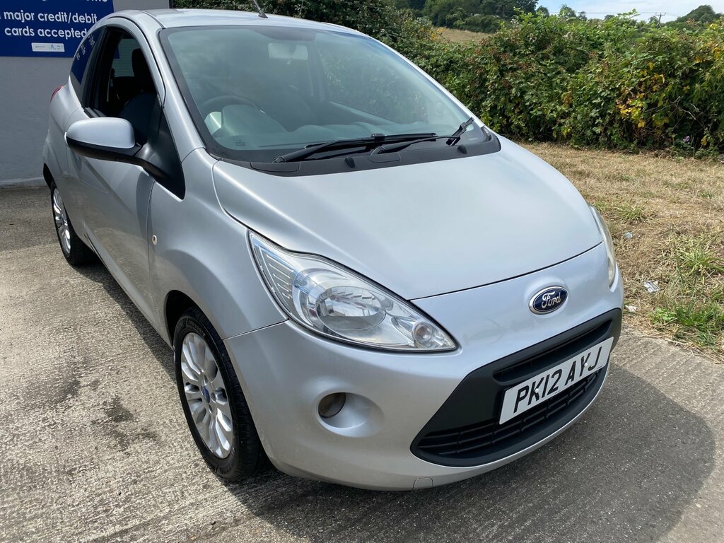 Ford KA 1.2 Zetec Hatchback Euro 5 Ss Silver