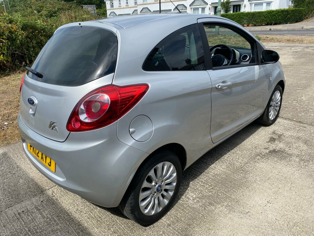 Ford KA 1.2 Zetec Hatchback Euro 5 Ss Silver #3