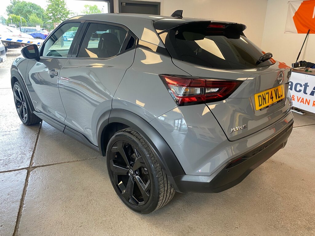 Nissan Juke 1.6 Tekna Suv Hybrid Euro 6 143 P Grey #4