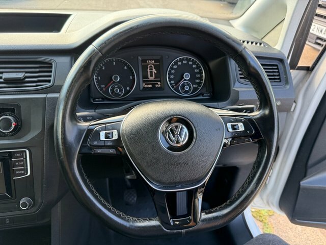 Volkswagen Caddy Maxi Maxi 2.0 Tdi C20 Bluemotion Tech Startline Lwb Eur White #12