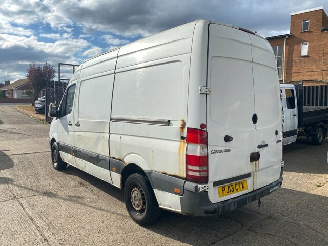 Mercedes-Benz Sprinter 2.1 313 Cdi L2 White #5
