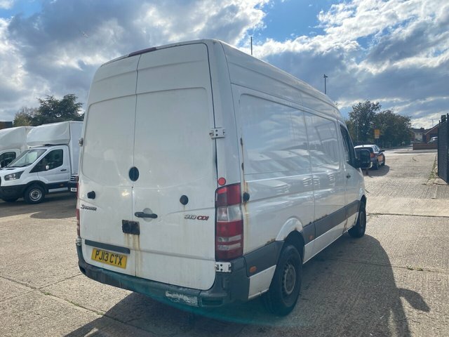 Mercedes-Benz Sprinter 2.1 313 Cdi L2 White #3
