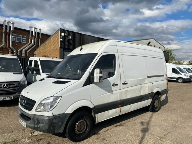 Mercedes-Benz Sprinter 2.1 313 Cdi L2 White #6