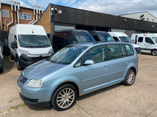 Volkswagen Touran 1.9 Tdi Se Mpv Blue #5
