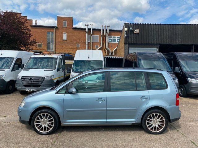 Volkswagen Touran 1.9 Tdi Se Mpv Blue #3