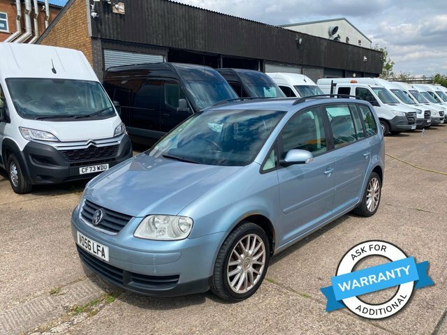Volkswagen Touran 1.9 Tdi Se Mpv Blue