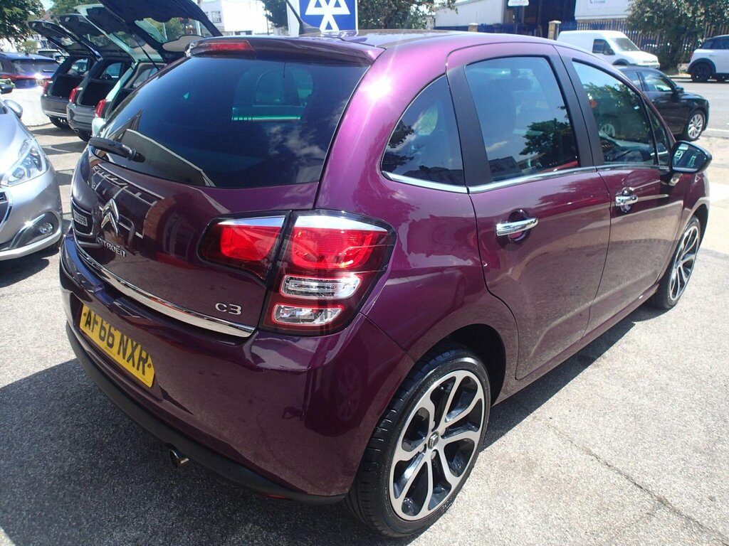 Citroen C3 1.2 Puretech Platinum Euro 6 Purple #3