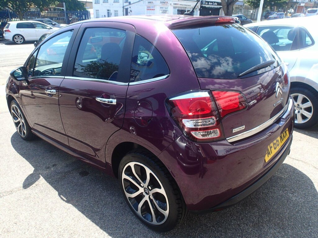 Citroen C3 1.2 Puretech Platinum Euro 6 Purple #2