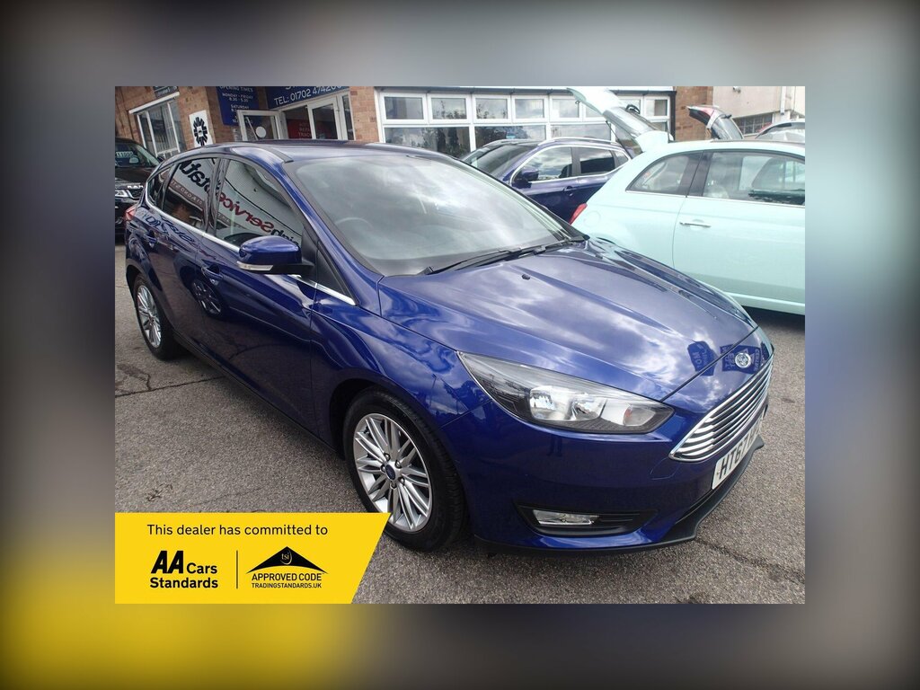 Ford Focus 1.0T Ecoboost Zetec Edition Euro 6 Ss Blue