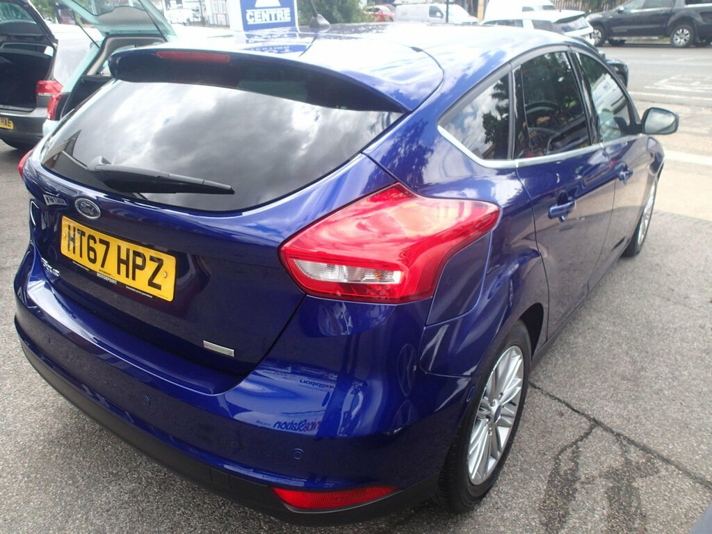Ford Focus 1.0T Ecoboost Zetec Edition Euro 6 Ss HT67HPZ Blue #4