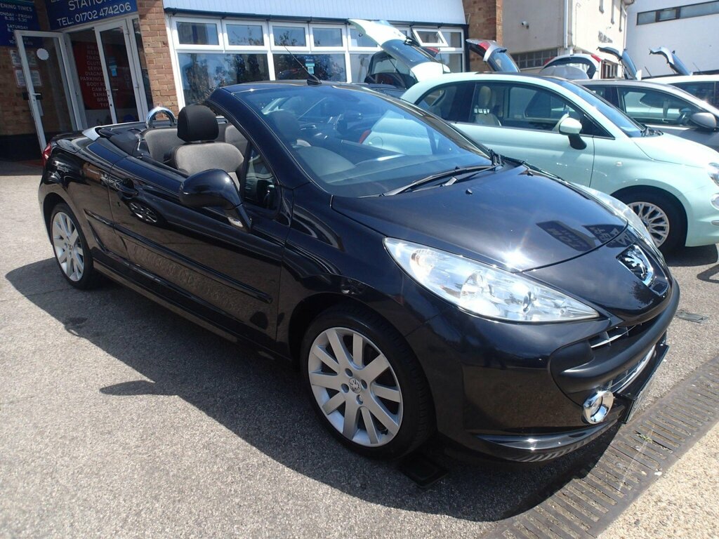 Peugeot 207 CC 1.6 16V Gt Black #4
